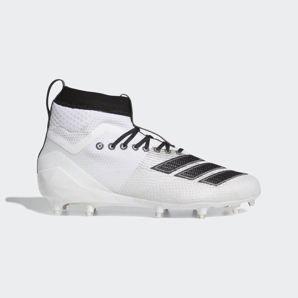 Adidas Men's Adizero 8.0 SK Football Boots White/Black/Grey Ireland F35202